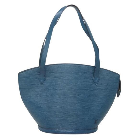 LOUIS VUITTON Epi Saint Jacques Shopping Shoulder Bag Blue M52275 LV Auth BA4972 - Picture 12 of 15